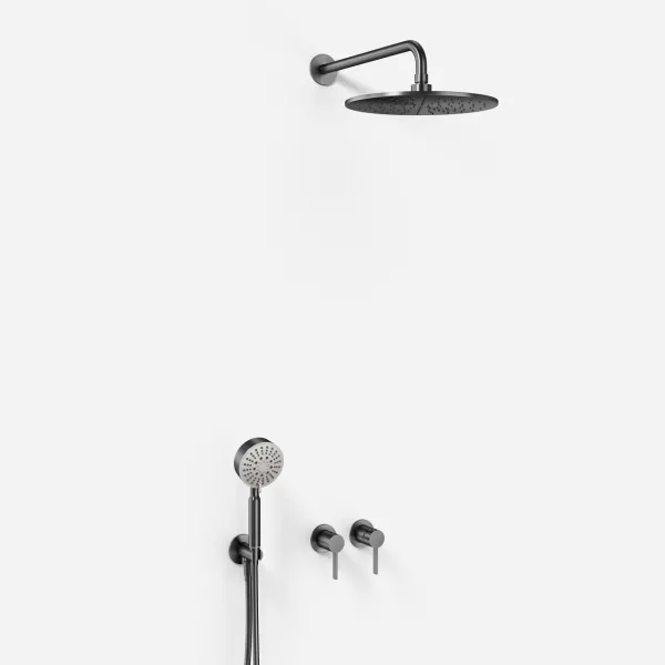 ArkiLife AVAO AA801 S01 - Ø30 Wellness Rain m/EasyClean, PVD Børstet Gunmetal