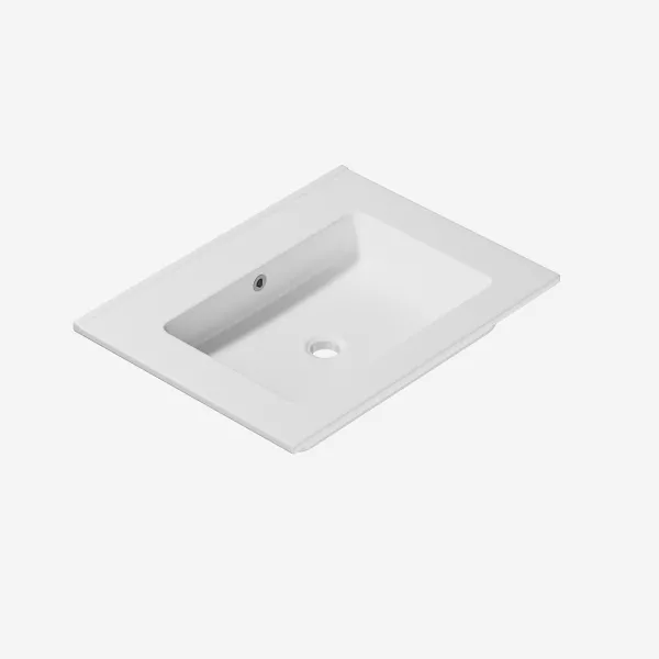 ArkiLife Ceramo® AC6046 - Hvit, uten kranhull
