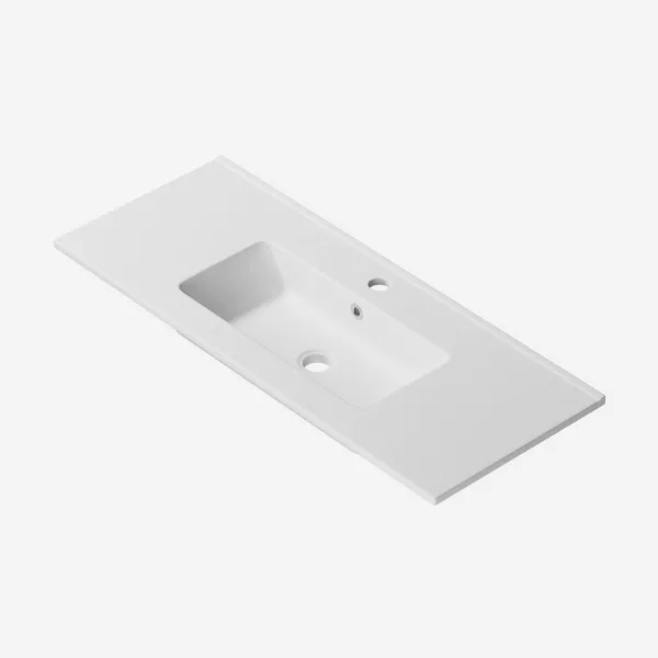 ArkiLife Ceramo® AC9036 - Matt hvit, Ø35 mm kranhull