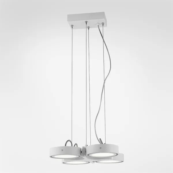 Big A 04 - LED-takpendel, matt hvit