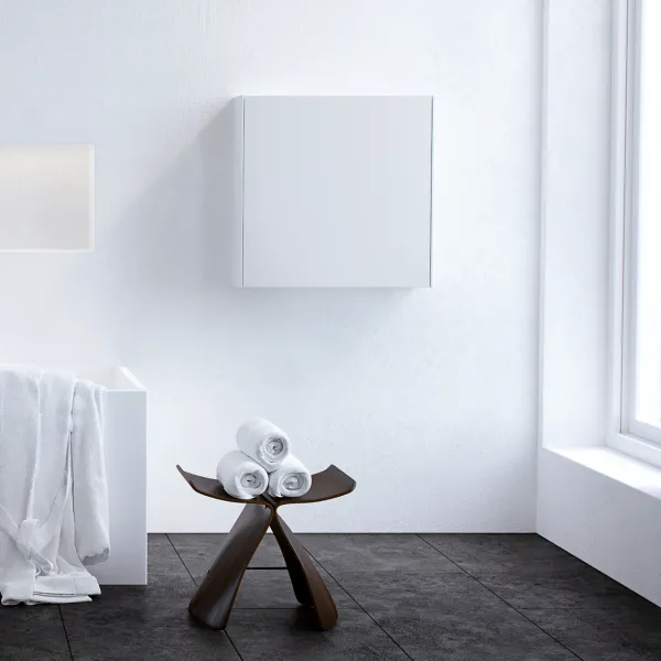 Copenhagen Block BHC6160 - 60x60x15 cm Veggskap, Matt hvit