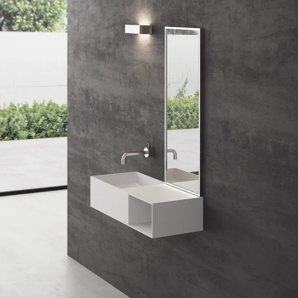 Boxo 80L - 80x35 Vask til venstre SolidTec®