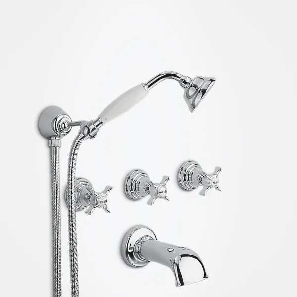 Canova 111 - Kar/Dusj indbygningsarmatur Krom