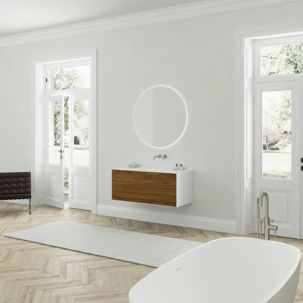 Copenhagen Chic 120 - Baderomsmøbler MKII, Valnøtt