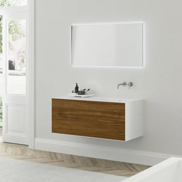 Copenhagen Chic 120R - Baderomsmøbler MKII, Valnøtt