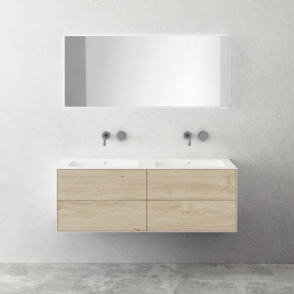 Copenhagen Chic 140D - Corian® Bleached Oak