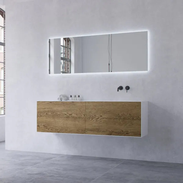 Copenhagen Chic 160R - MKII, Corian®, rå vill eik