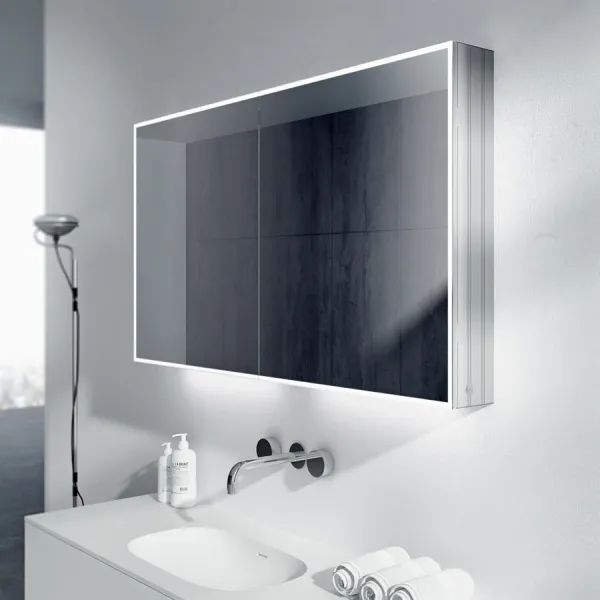 Copenhagen Chic CC120 - 120x70h cm speilskap med LED-lys