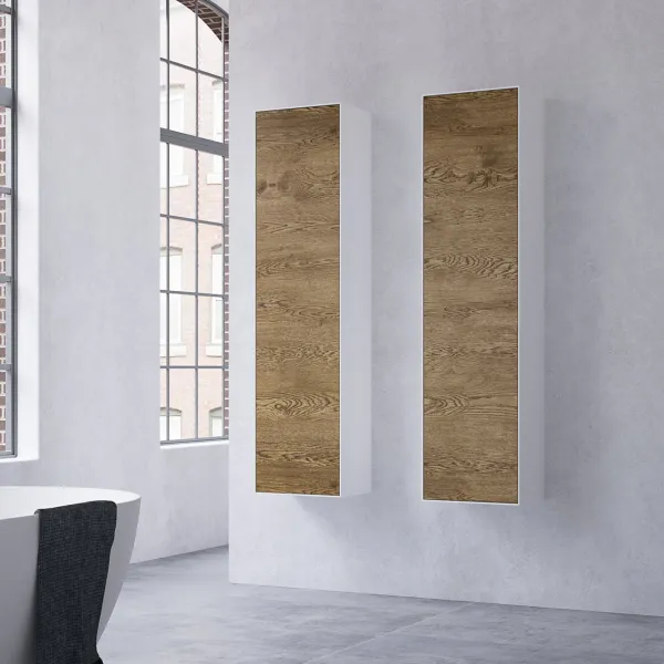 Copenhagen Chic CC3540 - Høyskap i Mattvid Corian® og rå vill eik