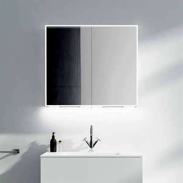 Copenhagen Chic CC80 - LED-lysskap, 80x70h cm
