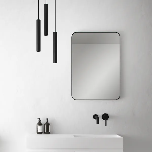 Déco Dé Lux 50x70 - Matt svart
