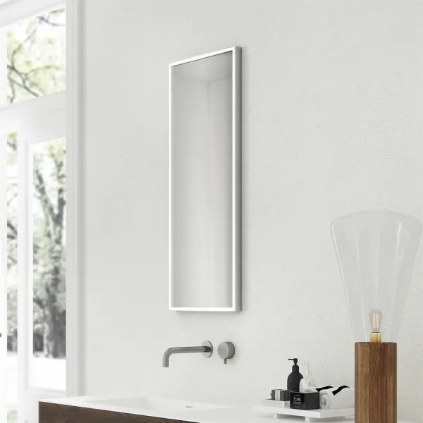 Frame Light Dimmable -  40x100 cm LED-lysspeil med regulering