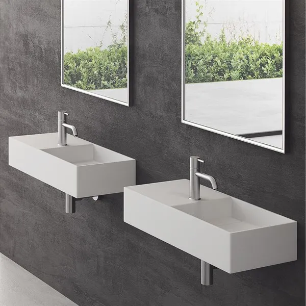 Kubo 75R - 75x32, Vask til høyre Solid SolidTec®