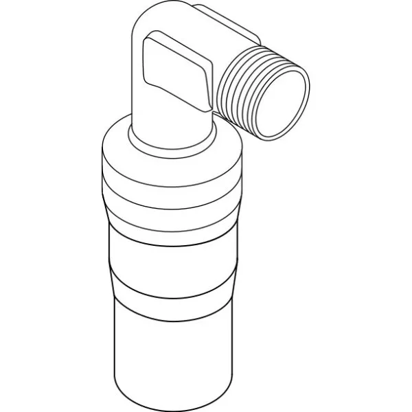 Pulcher Lækagesikring 1/2” - for innbyggingsbeslag, vinkel, 2 stk