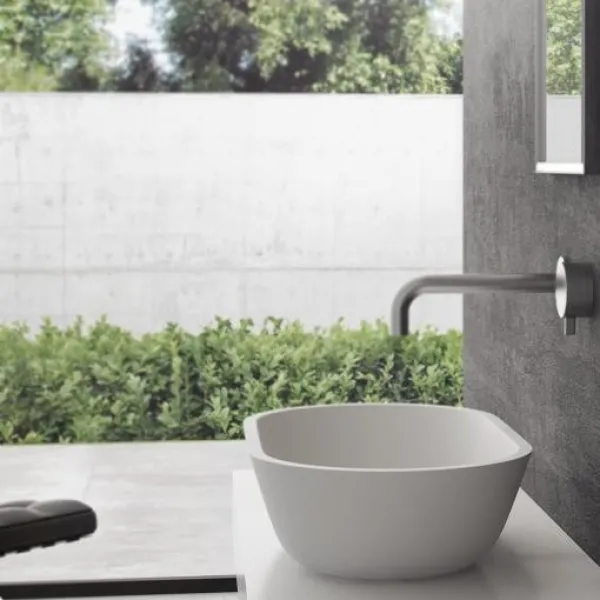 Mood One 55 - 55x32 Servant, Matt hvit SolidTec®