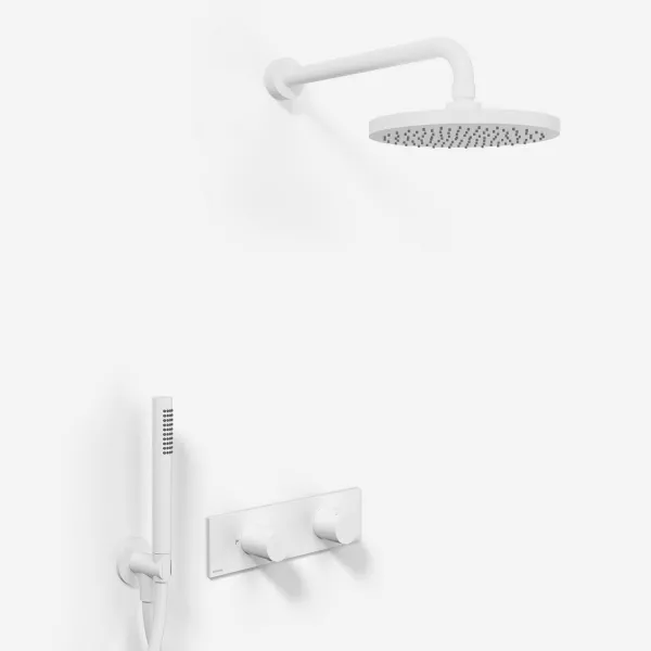 Nostromo G572B S10 - Fantini Ø20, Vegglampe, Matt Hvit