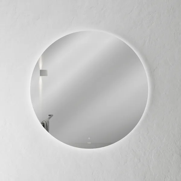 Pulcher Coco Backlight PM3-080 - Ø80 cm. LED-bakgrunnsbelyst speil med antidugg