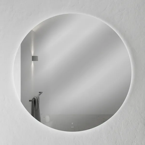 Pulcher Coco Backlight PM3-100 - Ø100 cm. LED-bakgrunnsbelyst speil med antidugg
