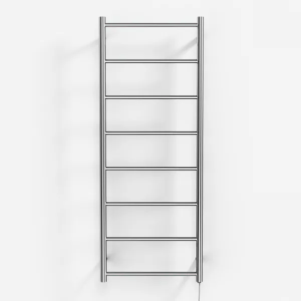 Pulcher Minimalism PM128 - Elektrisk håndkletørker, 50 x 128 cm. Krom