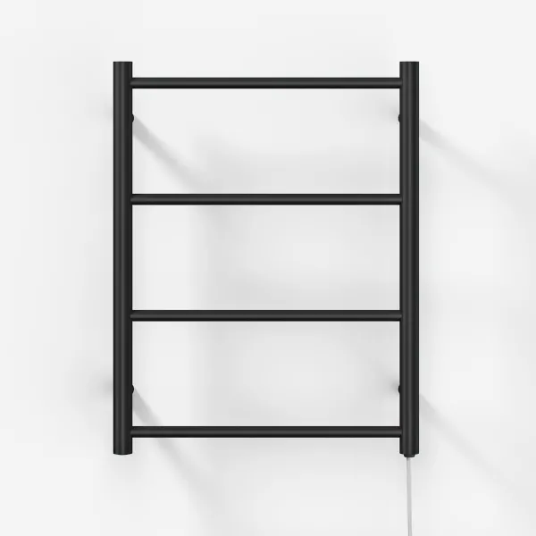 Pulcher Minimalism PM64 - Elektrisk håndkletørker, 50 x 64 cm, matt svart