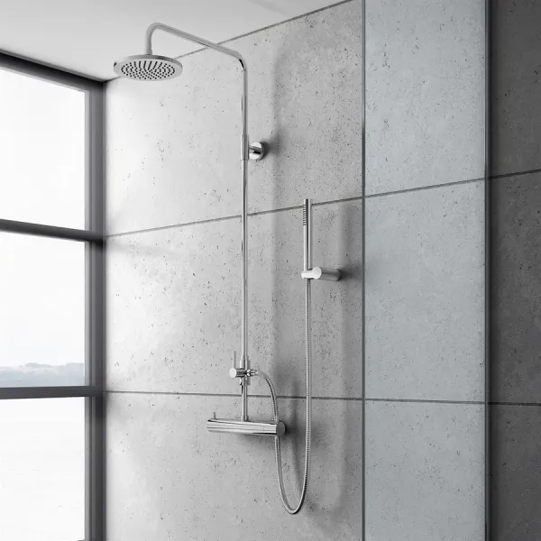 Semplice Rain DeLuxe STB6000 - Ø20 , Krom