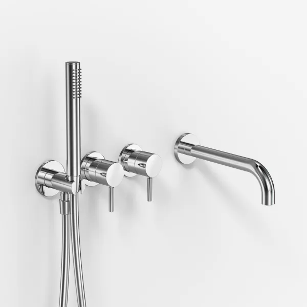 Semplice SBR801 S11 - Badekar/dusj, krom