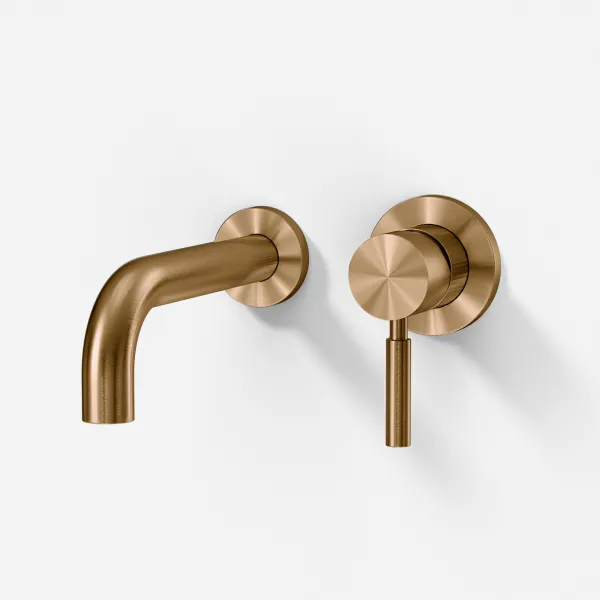Semplice SHV102 - Servantkran 22 cm tut, PVD børstet kobber