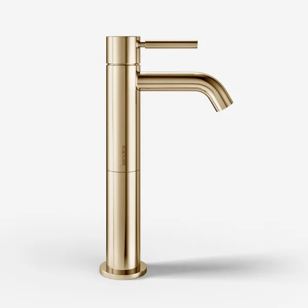 Semplice SHV401 S01 - 1-greps servantbatteri, polert messing naturell