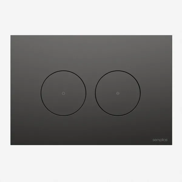 Semplice SX-O1 - Skyleplate, PVD matt Gun Metal