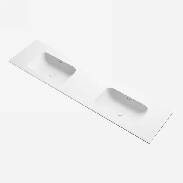 Pulcher® Soft 180D - Benkeplate til vask 180x46