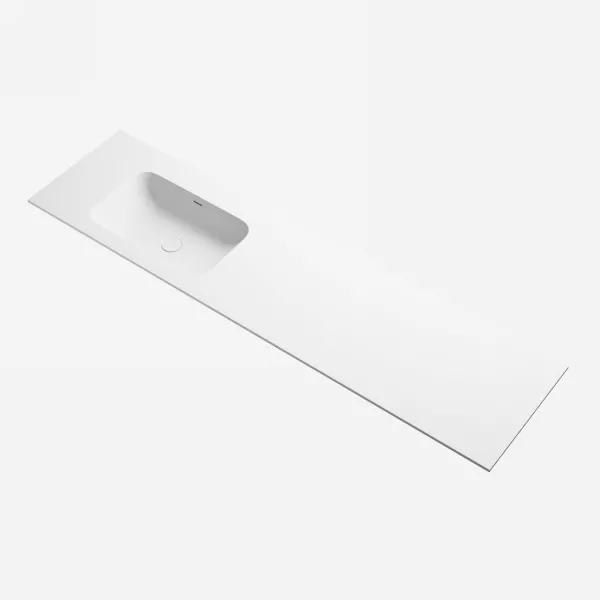 Pulcher® Soft 180L - Benkeplate til vask 180x46