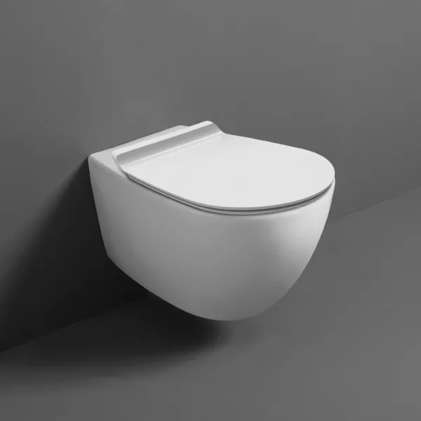 Vignoni VI18 Væghængt Toilet - Matt hvit