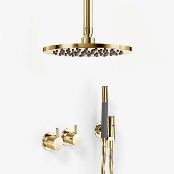 Vola 2471 S09 - DeLuxe Ø20, Loft, Poleret messing