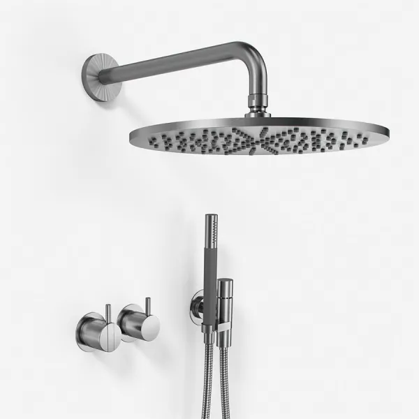 Vola 2471 S10 - DeLuxe Ø30 Vegg Rustfritt stål