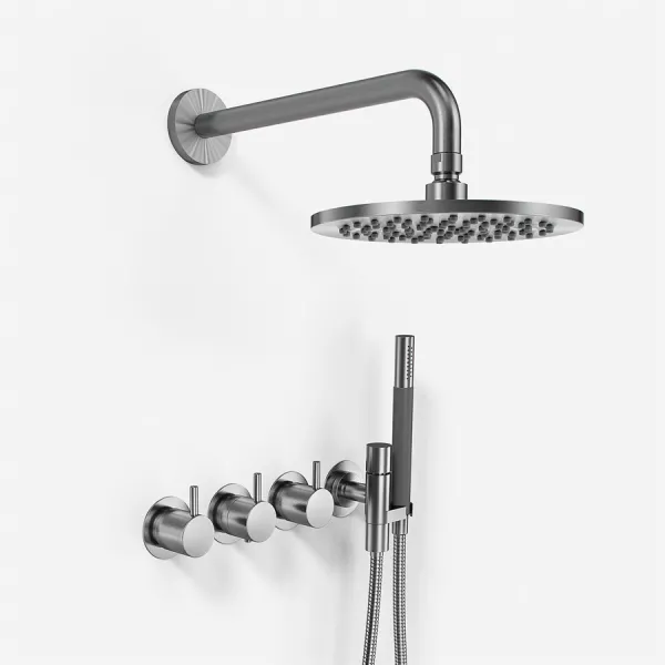 Vola 5471R S09 - DeLuxe Ø20 Vegg Rustfritt stål