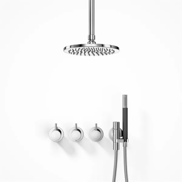 Vola 5471R S02 - Rain DeLuxe Ø20 Tak Krom