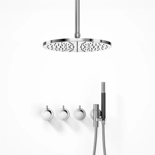 Vola 5471R S04 - LuxRain Ø30 Tak Krom