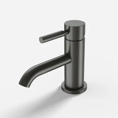 Semplice SHV101 - 1-greps servantbatteri, PVD Matt Gun Metal