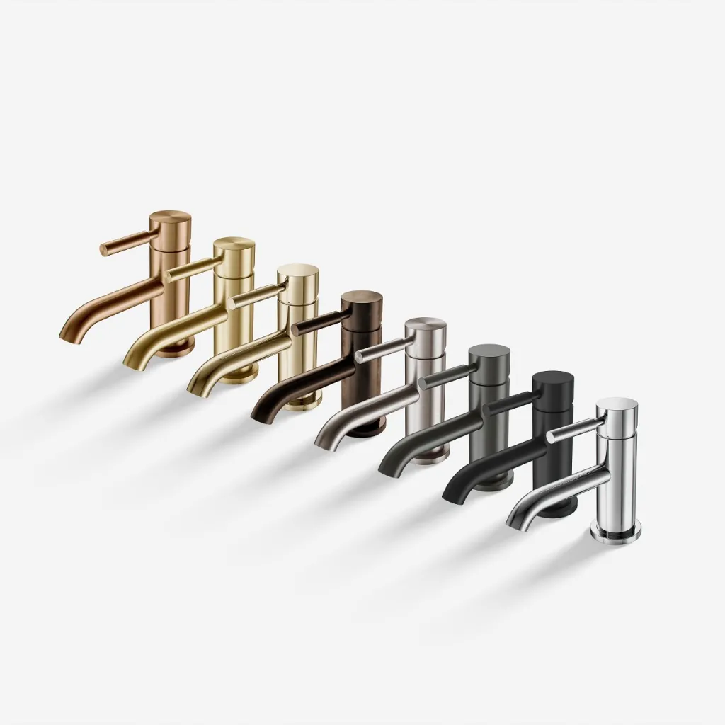 Semplice SHV101 - Ettgreps servantbatteri, PVD børstet kobber