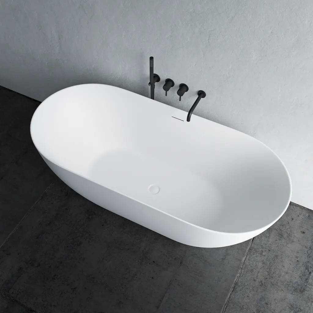 Coco 170 - 170x75 cm Badekar, Slim Design, Mathvid