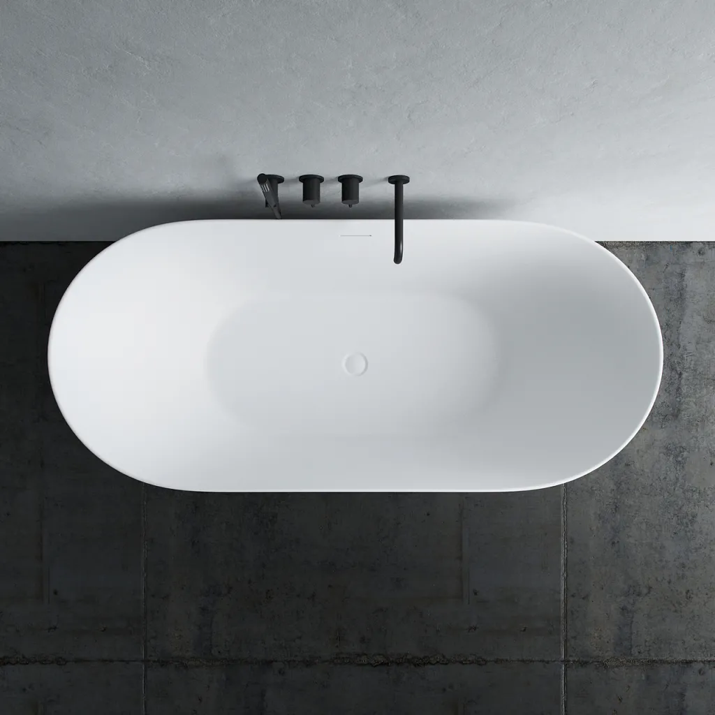 Coco 170 - 170x75 cm Badekar, Slim Design, Mathvid