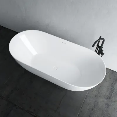 Coco 178 - 178x78 cm Badekar, Slim Design, Blank hvit