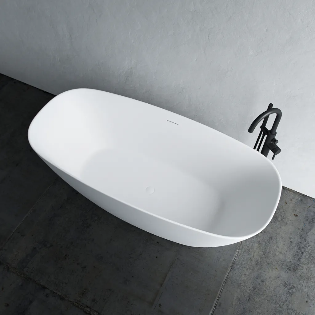 Chic 170 - 170x78 cm Badekar, Slim Design, Mathvid