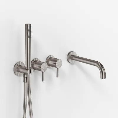 Semplice SBR801 S11 - Kar/dusj, PVD børstet stål 