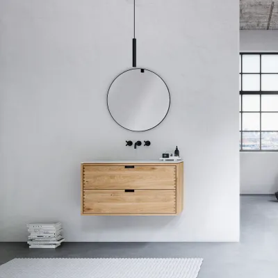 CPH Tapwork Soho 100 - Snekkermøbler i Natural Oak inkl. Mathvid SolidTec vask