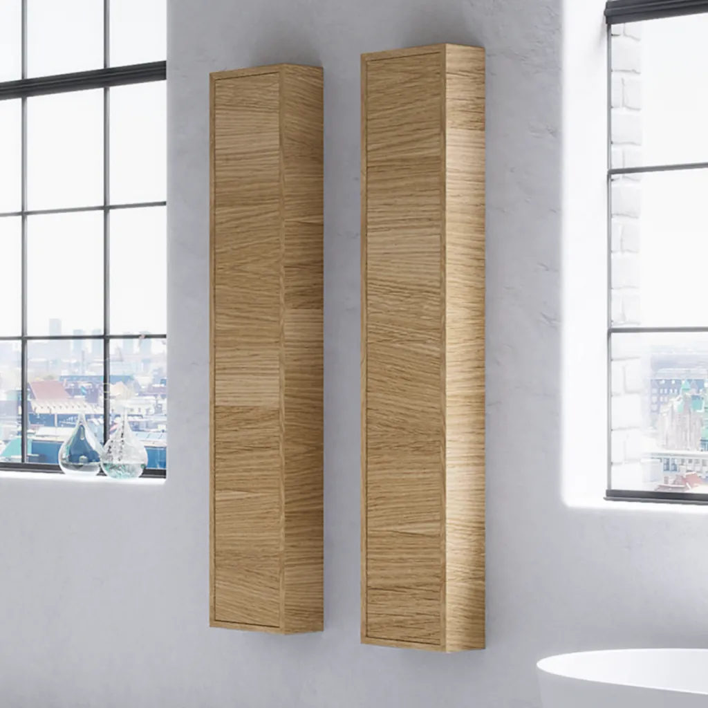 CPH Tapwork BS1 - 30x16x160h cm Snekker høyskap i naturlig eik BS1