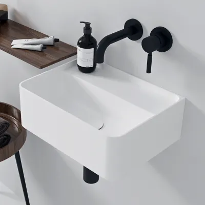 Coco 40 - Servant 40x30 cm, Matt Hvit SolidTec®