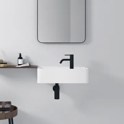 Coco 4L - Servant 50x22,5 cm, Matt Hvit SolidTec®