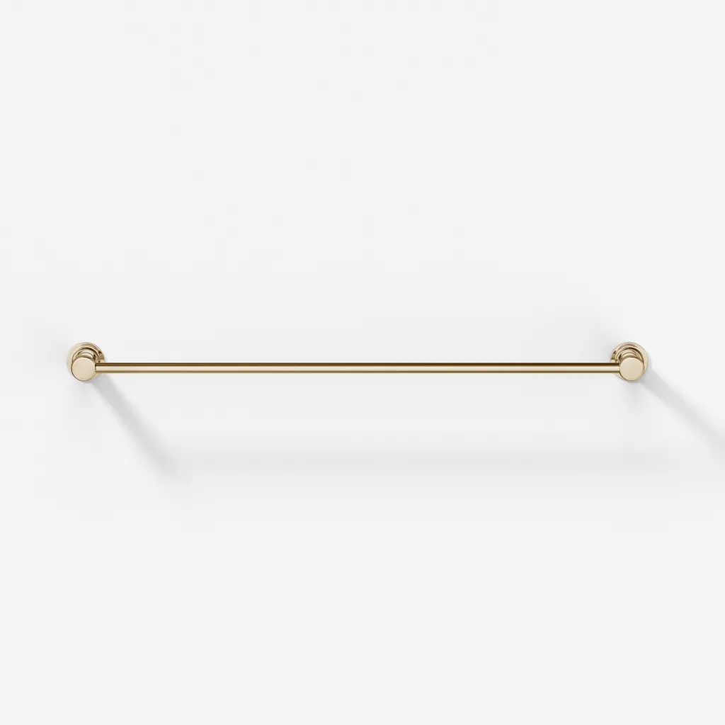 Hassel&Teudt H19-60 - Håndklestativ 60 cm, polert messing natur