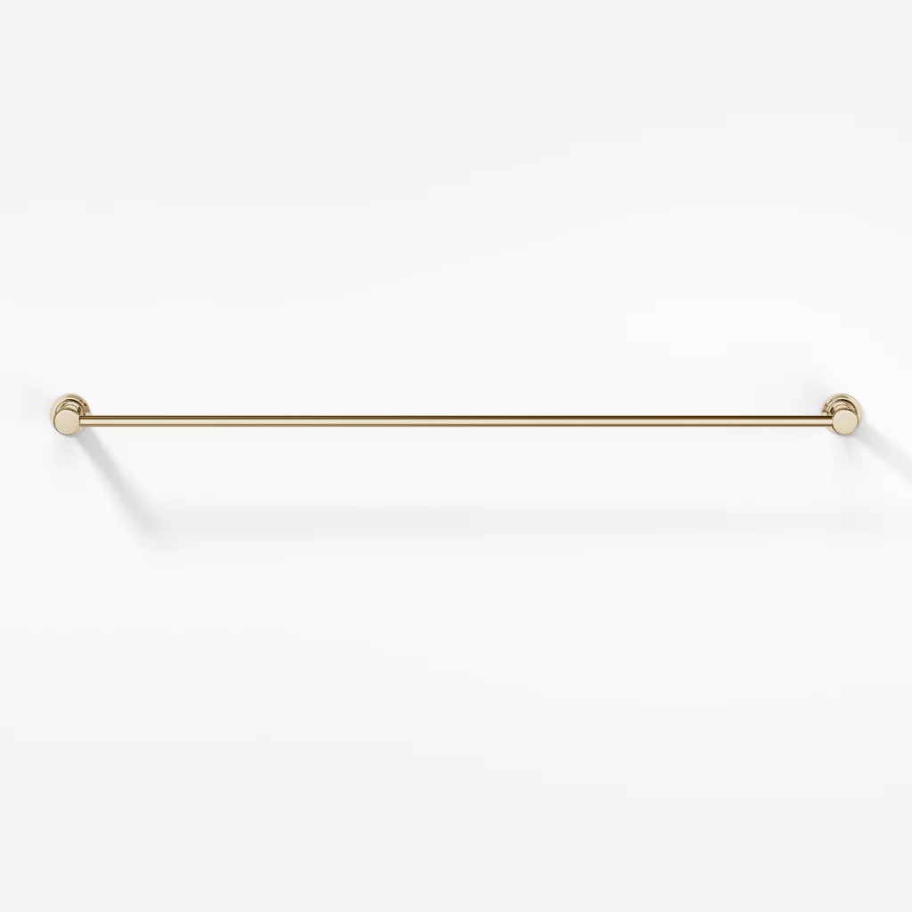 Hassel&Teudt H19-80 - Håndklestativ 80 cm, polert messing natur